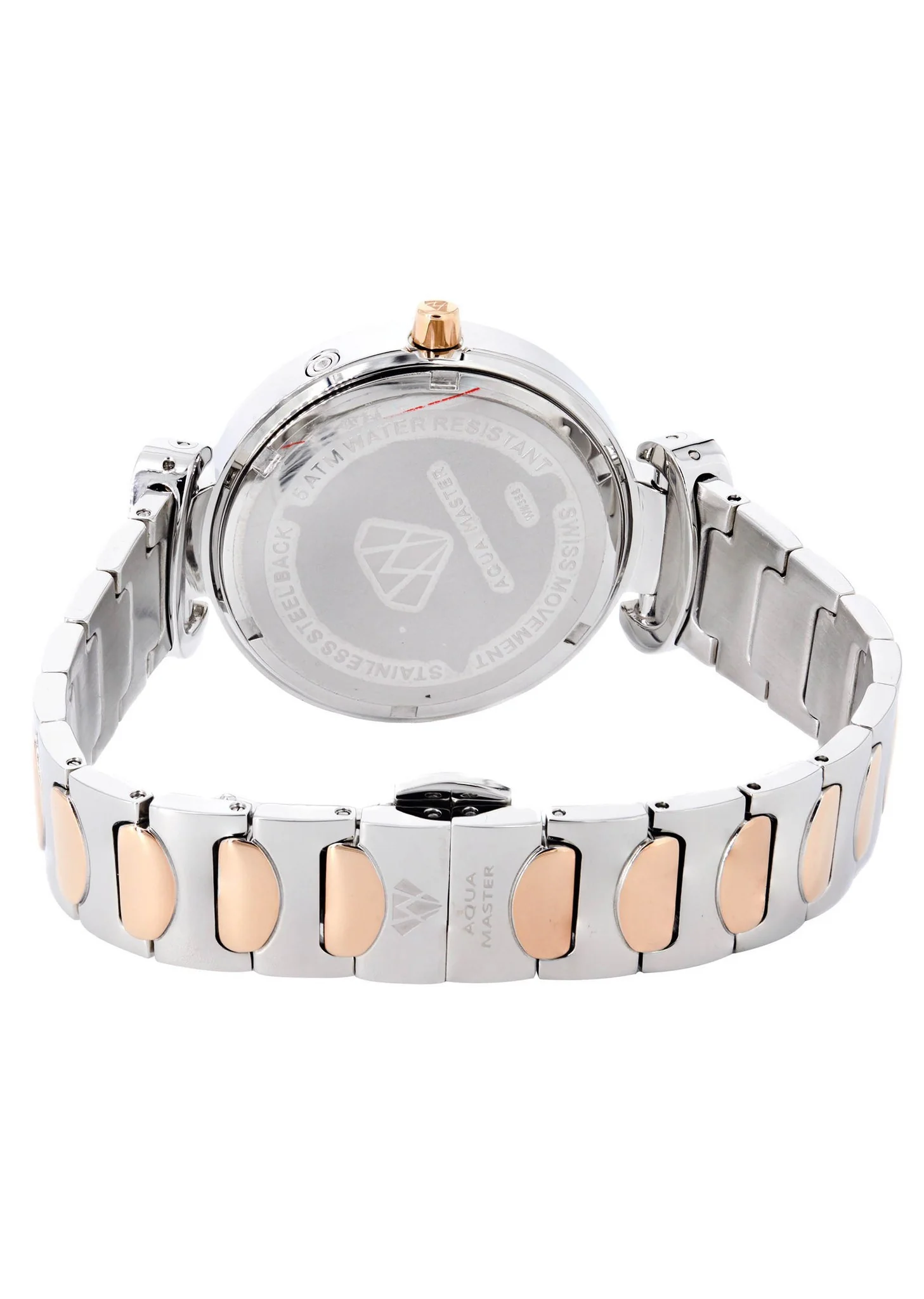 Womens Rose Gold Tone Diamond Watch | Appx 0.14 Carats - Image 2