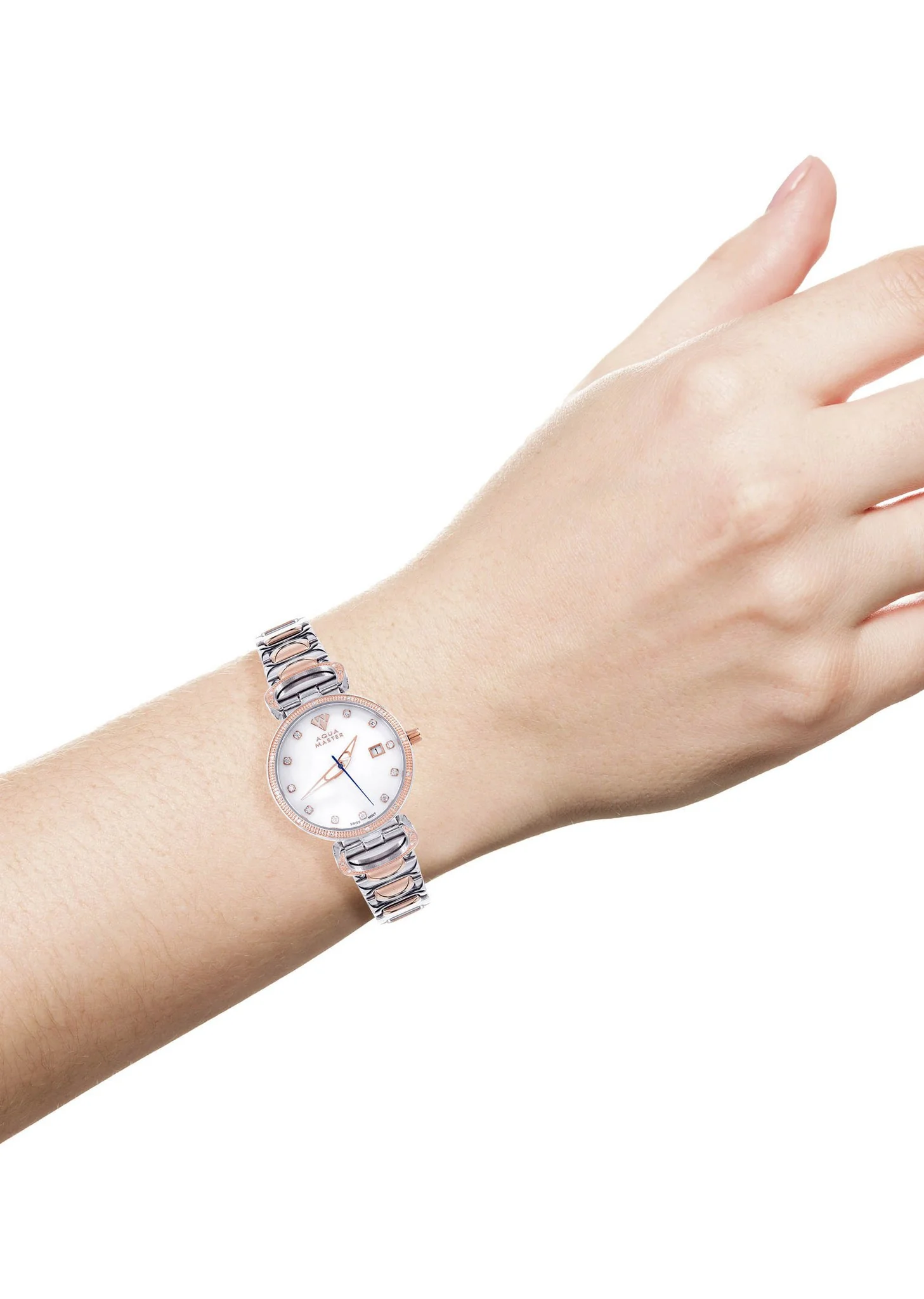 Womens Rose Gold Tone Diamond Watch | Appx 0.31 Carats - Image 4
