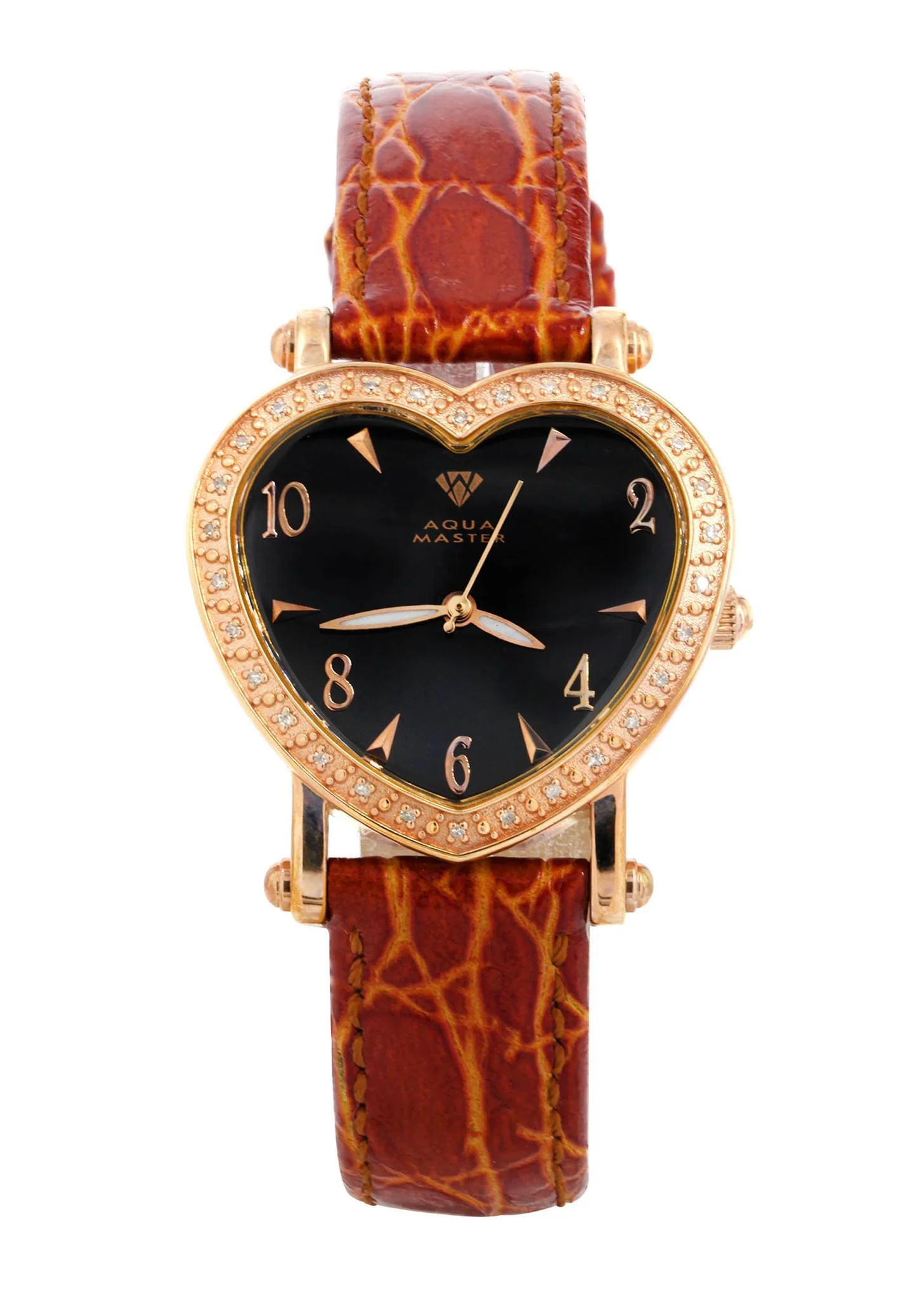 Womens Rose Gold Tone Diamond Watch | Appx 0.52 Carats