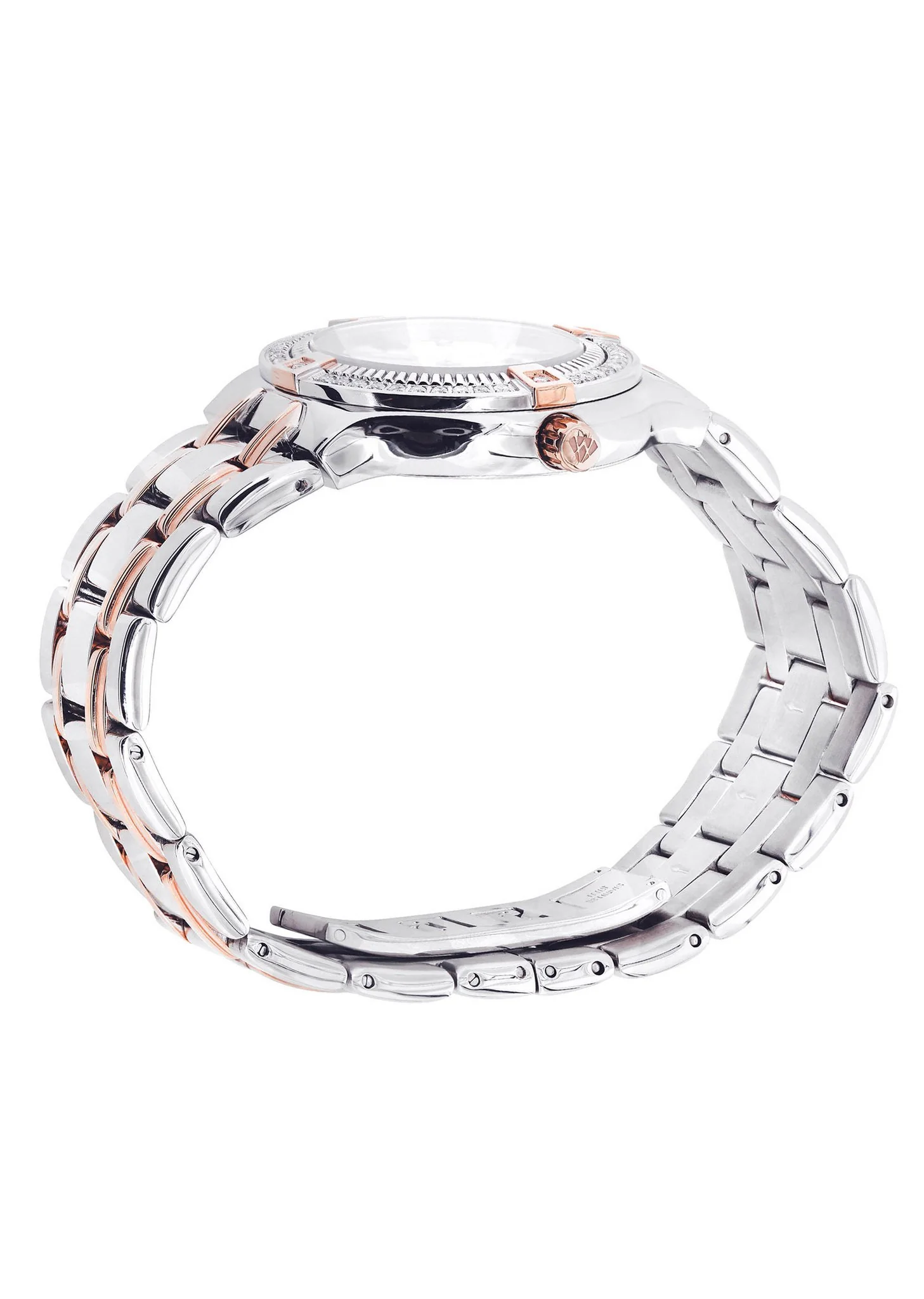 Womens Rose Gold Tone Diamond Watch | Appx 0.64 Carats - Image 3