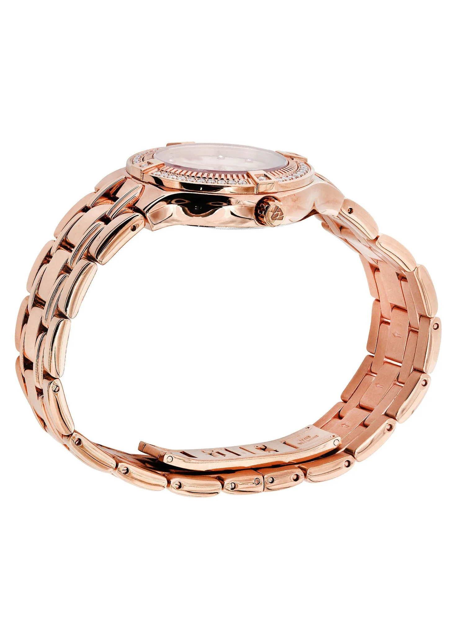 Womens Rose Gold Tone Diamond Watch | Appx 0.65 Carats - Image 3