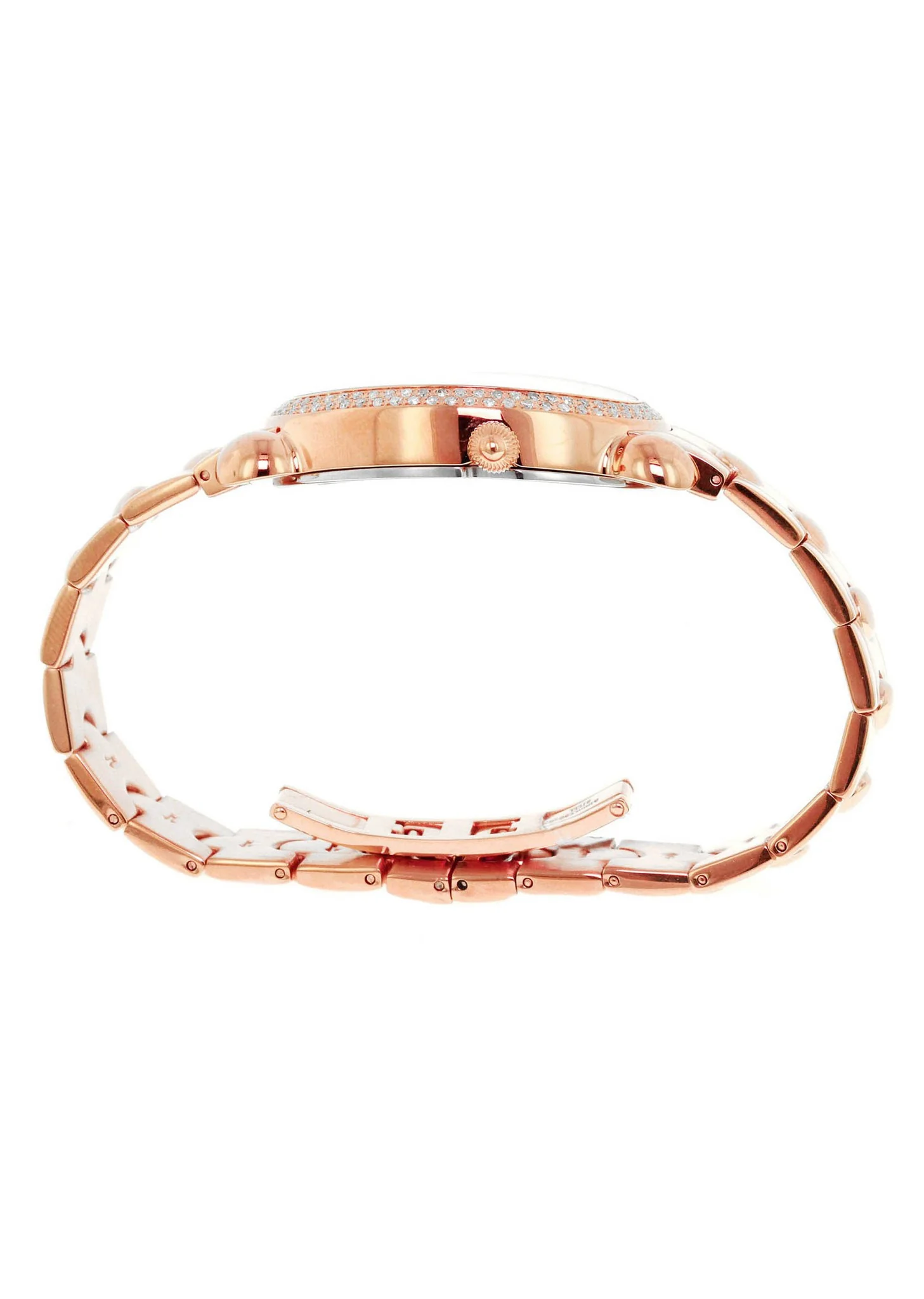 Womens Rose Gold Tone Diamond Watch | Appx 0.7 Carats - Image 3