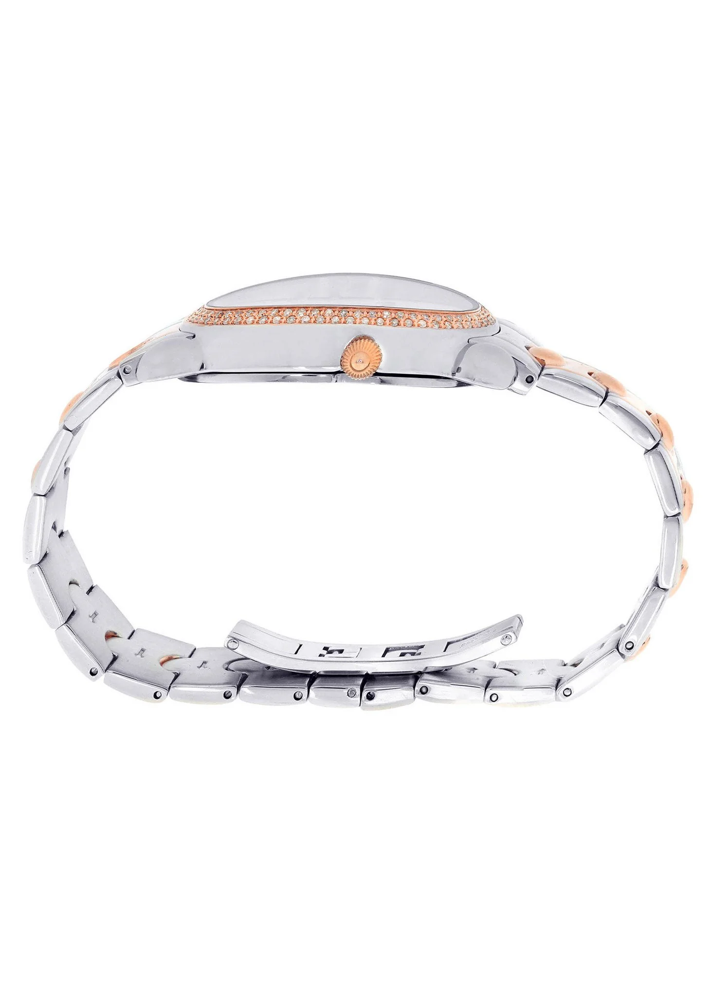 Womens Rose Gold Tone Diamond Watch | Appx 1.01 Carats - Image 3