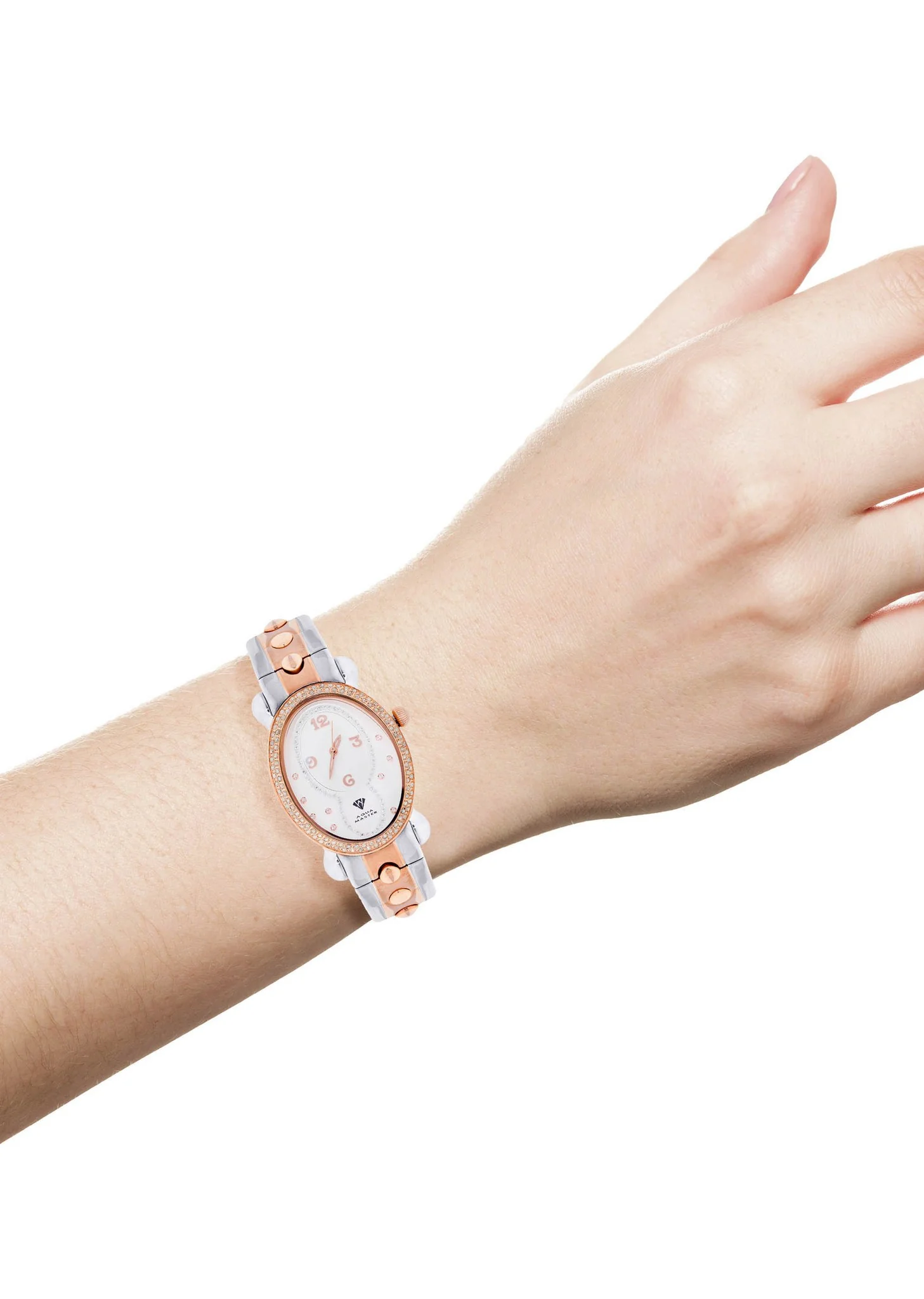 Womens Rose Gold Tone Diamond Watch | Appx 1.01 Carats - Image 4