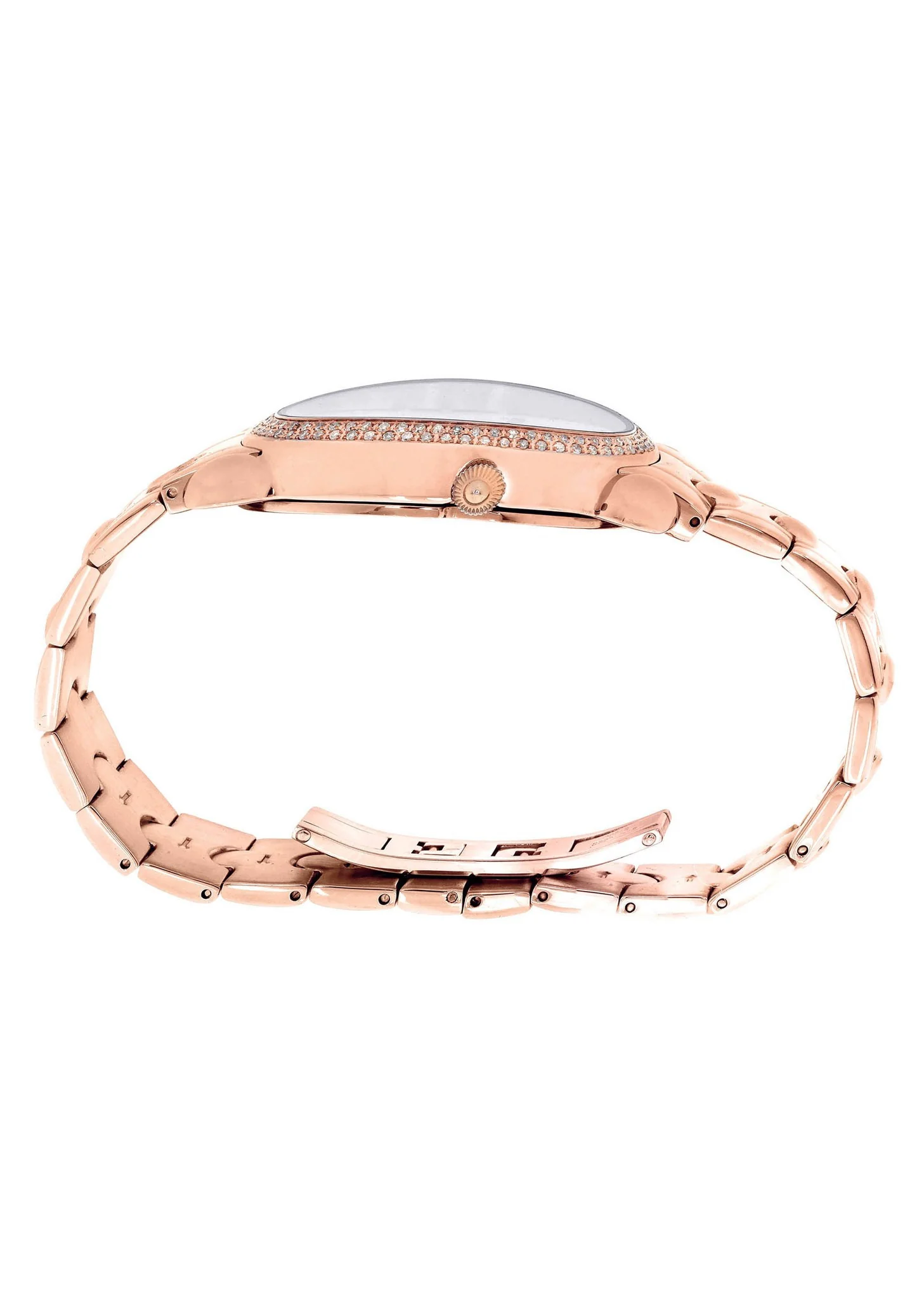 Womens Rose Gold Tone Diamond Watch | Appx 1.02 Carats - Image 3