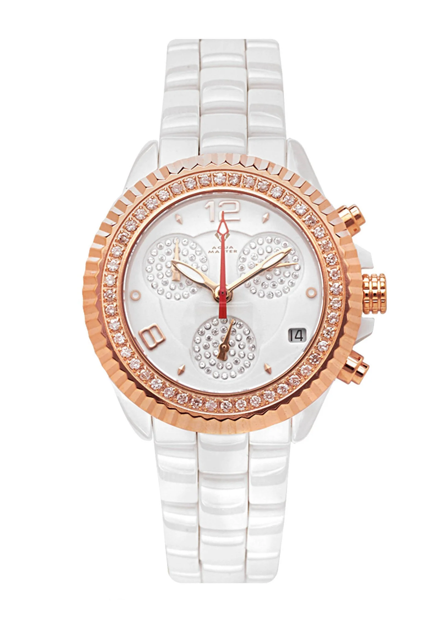 Womens Rose Gold Tone Diamond Watch | Appx 1.28 Carats