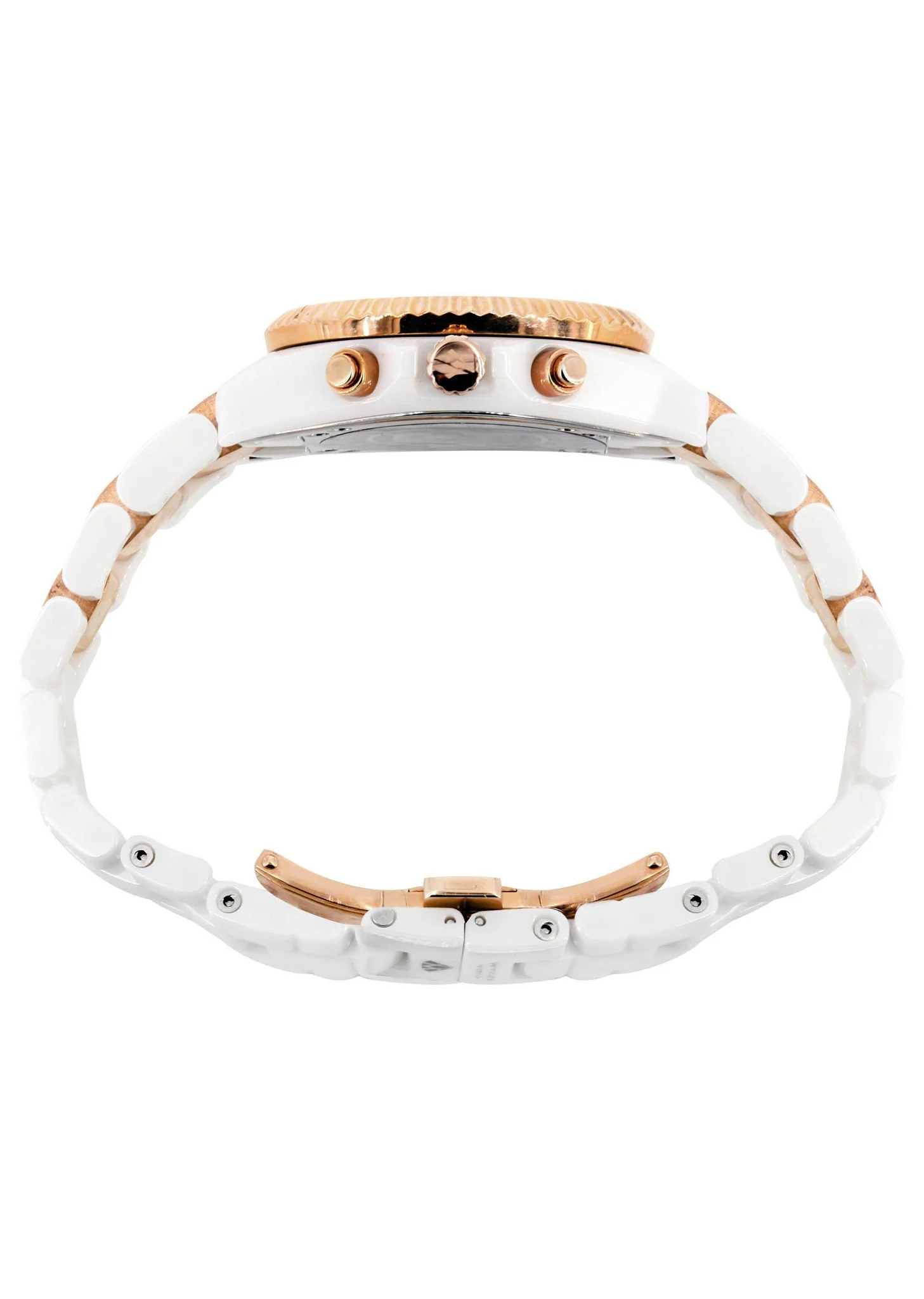 Womens Rose Gold Tone Diamond Watch | Appx 3 Carats - Image 3
