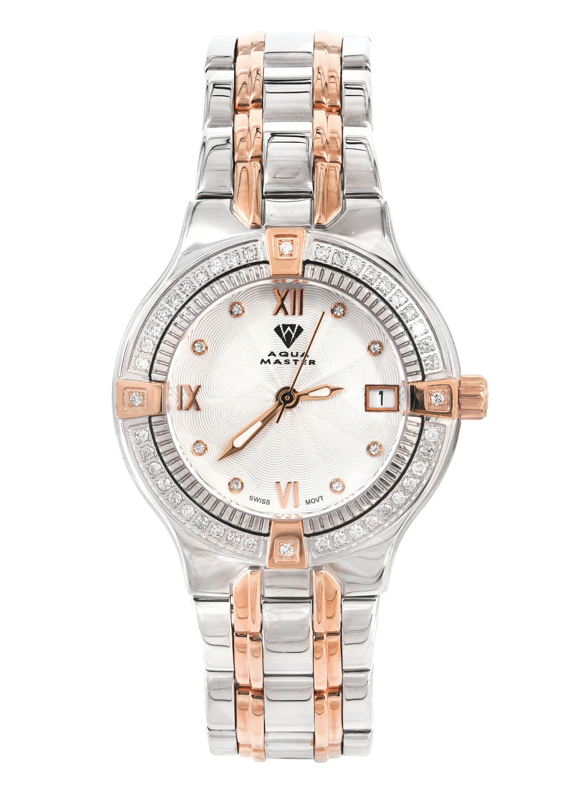 Womens Two Tone Diamond Watch | Appx 0.65 Carats