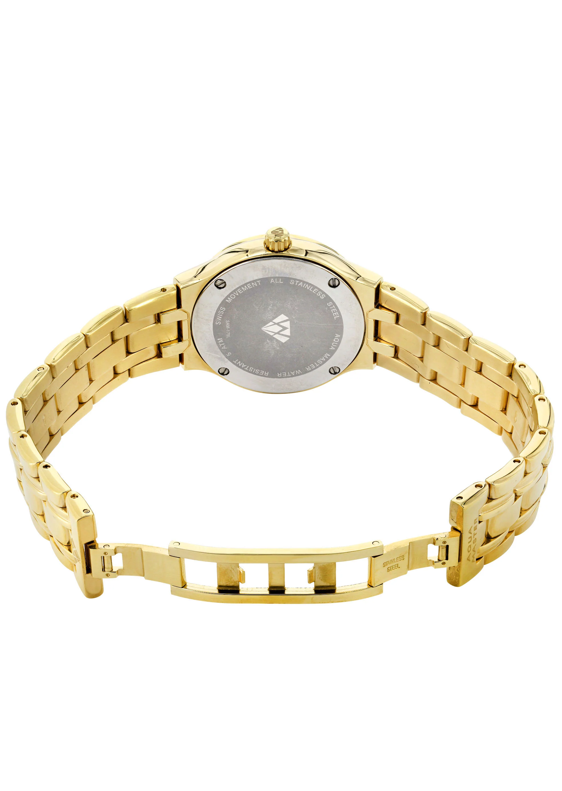 Womens Yellow Gold Tone Diamond Watch | Appx 0.65 Carats - Image 3