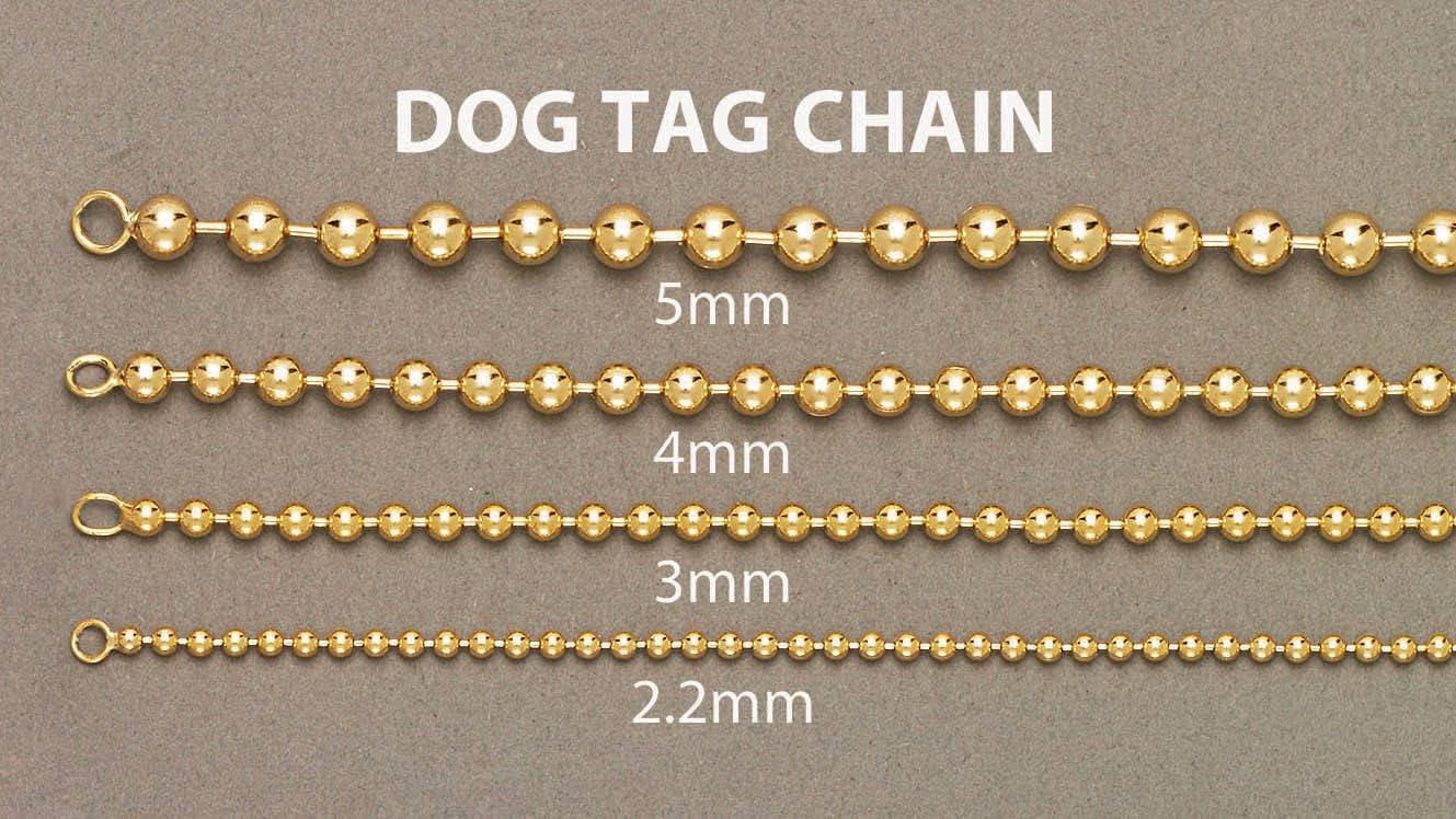14K Gold Bracelet Dog Tag - Image 4