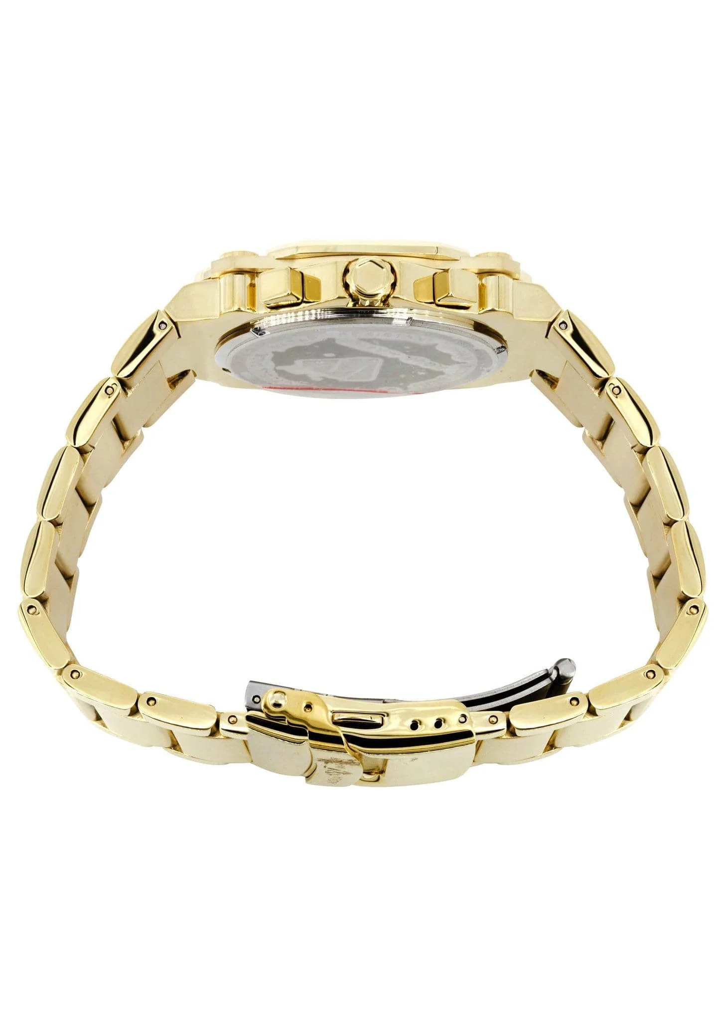 Mens Yellow Gold Tone Diamond Watch | Appx. 0.32 Carats - Image 3